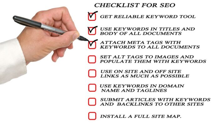 Checklist SEO